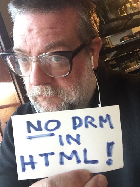 Image for San Francisco, USA: Selfie against DRM in Web standards
