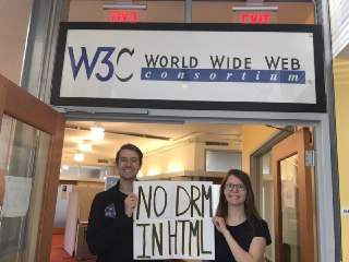 Image for No DRM in Web standards! - Cambridge, MA