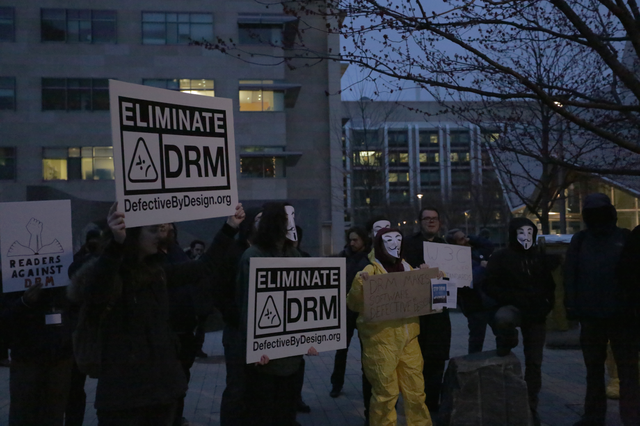 Image for Protesting DRM at the W3C
