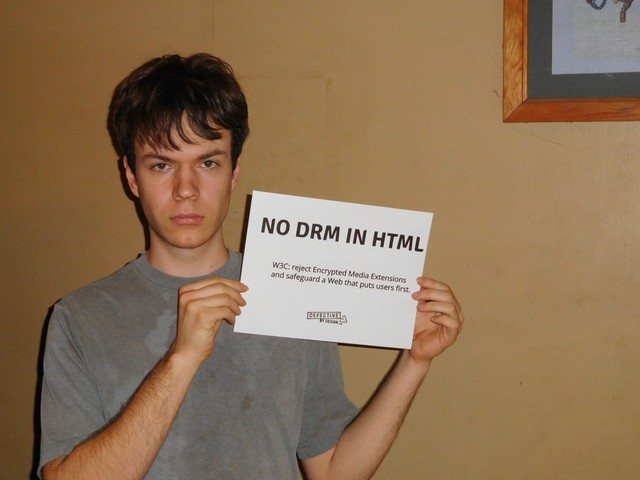 Image for No DRM in Web standards!