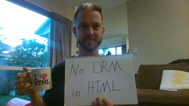 Image for Christchurch, New Zealand -- Selfie against DRM in Web standards